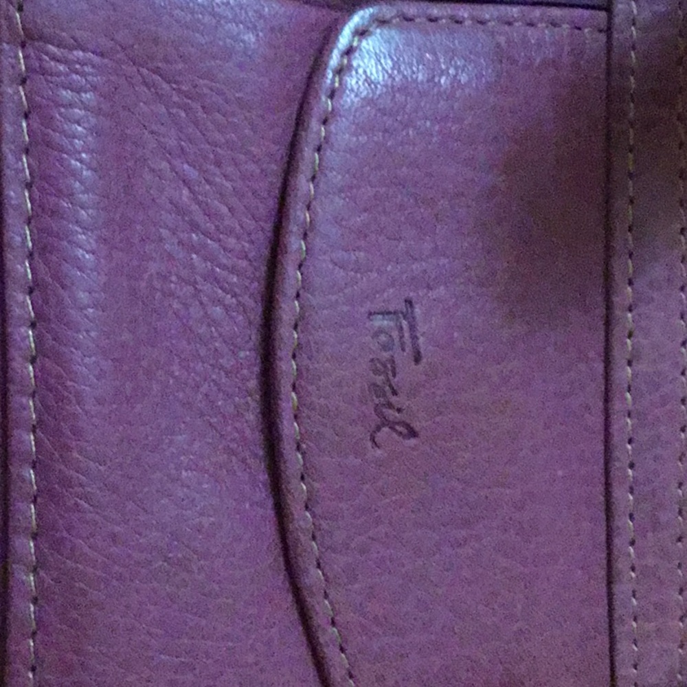 FOSSIL Colourful Genuine Leather Wallet - Picture 6 of 7